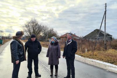 Депутат Рязоблдумы пообщался с жителями Пителинского района